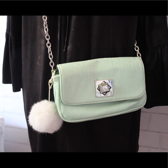 Charming Charlie Handbags - Charming Charlie- Turquoise Crossbody Purse